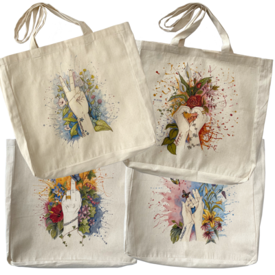 Tote bags by Frickum